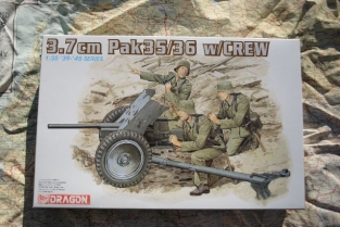 Dragon 6152  3.7cm PaK36/37 Gun with Wehrmacht Crew